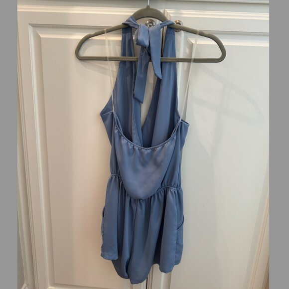 Tyche Blue Romper - Picture 2 of 3